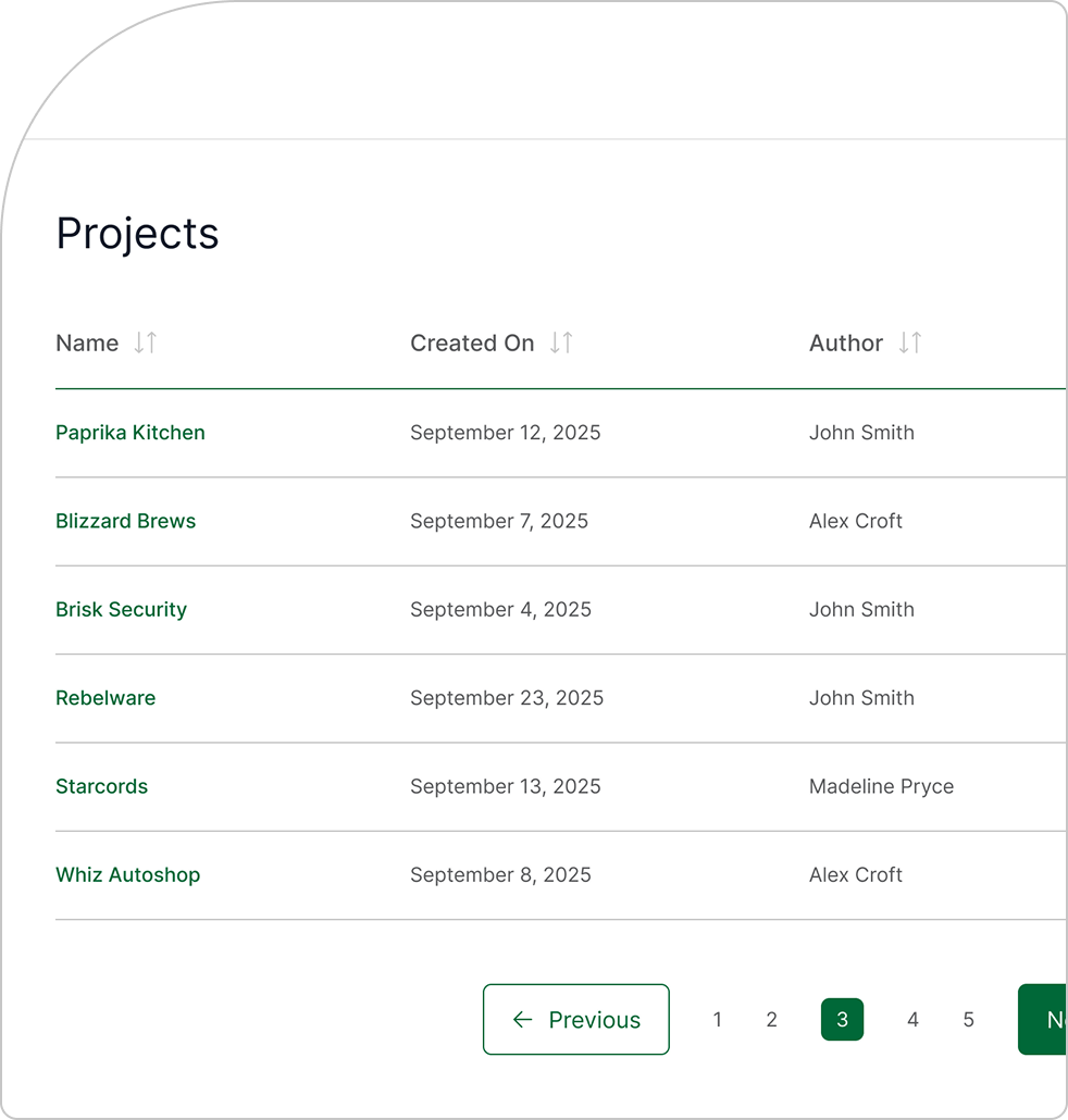 Reel Projects and microsites